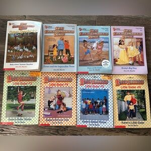The Baby Sitters club and little sister book lot